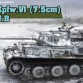 1/35 WW.II 德军 Pz.Kpfw.VI(7.5cm) Ausf.B 