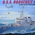 1/700 美国海军 阿利·伯克级 宙斯盾驱逐舰 罗斯福号 DDG-80