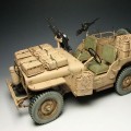 1/6 WW.II 英国陆军 SAS 4x4 小型军用车 “沙漠突袭者” 