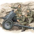 1/35 WW.II 德军 37mm Pak35/36 ＆ 炮兵 