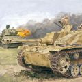 1/35 WW.II 德军 III号突击炮G型 初期生产型 库尔斯克 1943 ＆ NEO Smart Kit