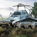 1/72 WW.II 德军 Sd.Kfz.232 8轮装甲无线车 