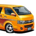 The Tuned Car系列 No.11 1/24 丰田 Hot Company TRH200V HIACE '12
