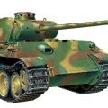 RemoCon Plastic Model No.06 德国 豹式中型坦克 G型