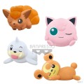 宝可梦毛绒 六尾 ＆ 胖丁 ＆ 小海狮 ＆ 熊宝宝