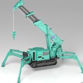 MODEROID 前田制造所 蜘蛛吊车 绿色