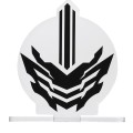 亚克力Logo立牌EX 假面骑士：圣刃 假面骑士王剑 徽章