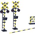 双色成形模型配件 「铁路道口」