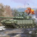 编号：09610 1/35 装甲车辆系列 俄罗斯 T-72B3 坦克 带4S24反应装甲及栅栏