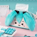 初音未来 眯眯眼毛绒 抽纸盒