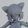 Hyper Body 机动战姬 ：聚变 AGC-01 战斧猫 布鲁