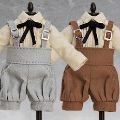 粘土娃 服装套组 侦探：Boy（灰/棕）