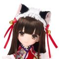 莉莉娅 / ～大正浪漫～ 跳舞的黑猫搭配娃娃套装（Azone限定）
