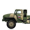 编号：82932  1/72 装甲车辆系列 俄罗斯BM-21“冰雹”自行火箭炮后期型