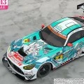 初音未来 GT企划 1/43 GOODSMILE 初音未来 AMG 2023 开幕战