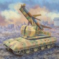 编号:09586 1/35 装甲车辆系列 E-100防空坦克(搭载“莱茵女儿”I火箭)
