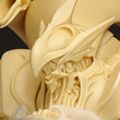 圣战士丹拜因 维尔宾 成型淡黄色 半成品手工模型