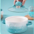 初音未来 嘟嘟脸 双耳泡面碗套装