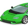 卡扣组合型套件 No.19-E 兰博基尼 COUNTACH LPI 800-4（绿色）