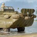 编号:63539 1/35 装甲车辆系列 GMC DUKW-353两栖运输车带WTCT-6半挂车
