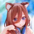 Desktop Cute 五等分的新娘∬ 中野三玖~新绘制猫咪居家服~（TAiTO限定）
