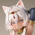 褐色猫娘 毛毛
