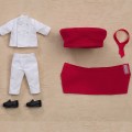 粘土娃 工作穿搭 甜点师（红色／黑色）