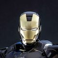 MMS741D61 复仇者联盟 钢铁侠 7号装甲 黑金电镀色版