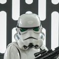 Movie Masterpiece - 1/6 Scale Fully Poseable Figure: Star Wars - Stormtrooper (with Death Star Environment)
