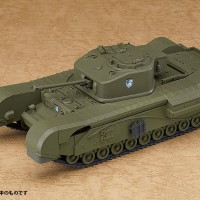 粘土人配件系列 少女与战车 最终章 丘吉尔 Mk.Ⅶ