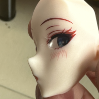 中奖 追视眼有眼角有疑似胶水的东西