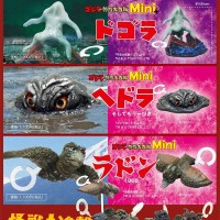 哥斯拉摆件特摄大百科mini 黑多拉·怪兽小进击