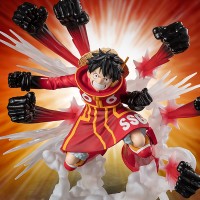 FiguartsZERO ［超激战］蒙奇·D·路飞 -橡皮橡皮猎鹰枪乱打-