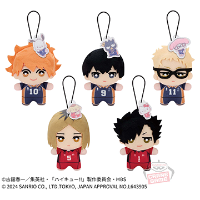 排球少年  三丽鸥角色联名款 豆丁套装玩偶1