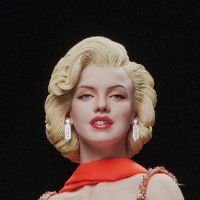 CSX023 绅士爱美人 玛丽莲·梦露 1/6全身真实小雕像