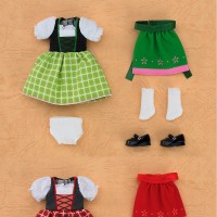 粘土娃 服装套组 世界之旅：德国女孩（红色/绿色）