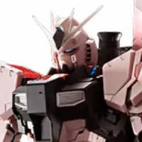 MG 1/100 Nu高达 [CROSS CONTRAST/朝霞粉]