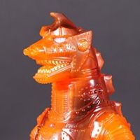 机械哥斯拉350 50周年燃烧的橙色