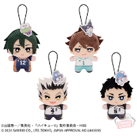 排球少年 三丽鸥角色联名款 豆丁套装玩偶2