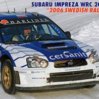 20707 斯巴鲁 翼豹 WRC 2005款“2006瑞典拉力赛”
