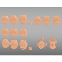 女神装置 M.S.G 05 脸部配件套装 SOL专用 肤色D