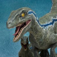 1/8比例 侏罗纪世界3 迅猛龙 布鲁+贝塔  模型套件