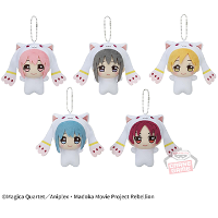 魔法少女小圆 剧场版 [新篇] 叛逆的物语 小号毛绒玩偶挂件 丘比服装款