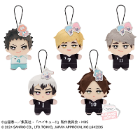 排球少年 三丽鸥角色联名款 豆丁套装玩偶3