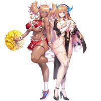 pure 鬼崎绮罗罗（拉拉队服） 原画立绘和设计稿