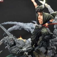 UPMNS-01 兽兵卫忍风帖 牙神兽兵卫 VS 铁斋