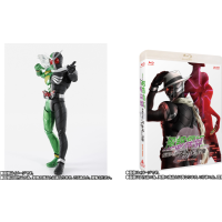 风都侦探 假面骑士颅骨的肖像 影视光碟  S.H.Figuarts（真骨雕制法）假面骑士双骑 疾风颅骨形态人偶配套特别版