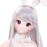 AOD516-SBB 紫罗兰/兔女郎穿搭套装 白百合