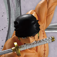 一番赏 航海王 匠之系谱 霸极 C奖 罗罗诺亚·佐罗 黑绳大龙卷 墨式块技