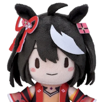 赛马娘/闪耀！优俊少女 Fuwa Petit毛绒玩偶 北部玄驹（S码）